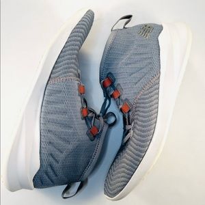 New Balance Mid Cypher Run Grey White Mens Running Shoes Msrmcsg - Used